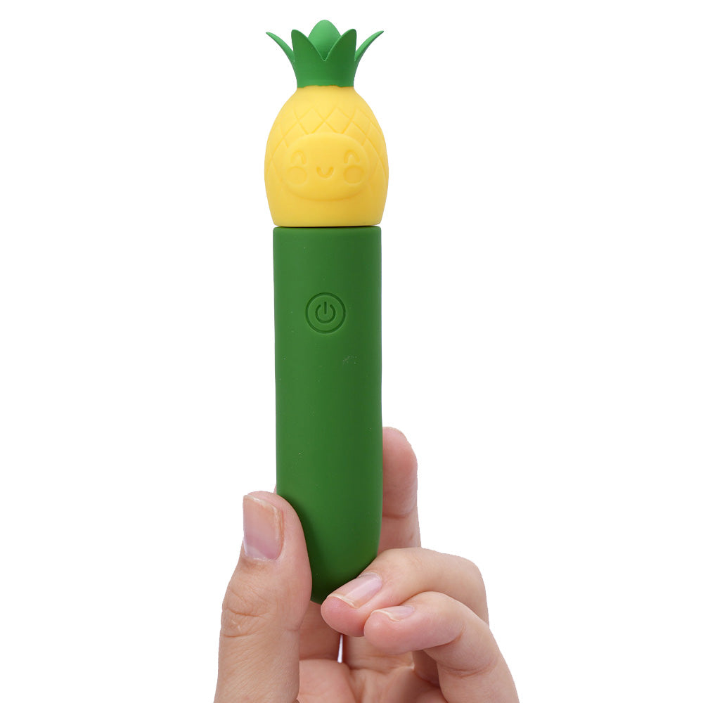 Maia PINA - Green/Yellow 11.1 cm USB Rechargeable Bullet Maia Toys