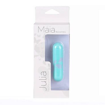Maia Julia - Teal 7.6 cm USB Rechargeable Bullet Maia Toys