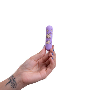 Maia Jessi 420 - Violet 7.6 cm USB Rechargeable Bullet Maia Toys