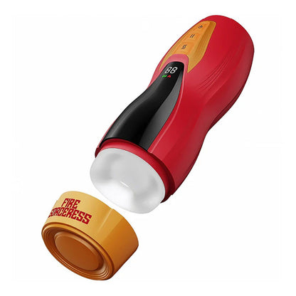 MASTURS Solara - USB Rechargeable Vibrating, Thrusting & Heating Auto Stroker with Augmented Reality