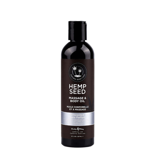 Hemp Seed Massage & Body Oil - Unscented - 237 ml Bottle Default Title - Club X