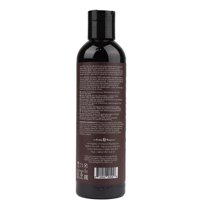 Hemp Seed Massage & Body Oil - Kashmir Musk (Brandy, Magnolia & Vanilla Musk) Scented - 237 ml Earthly Body