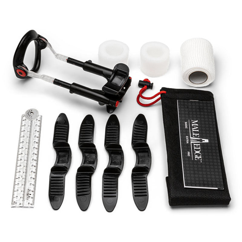 MaleEdge Pro Kit - Penis Enlarger Kit in Red Case Maleedge