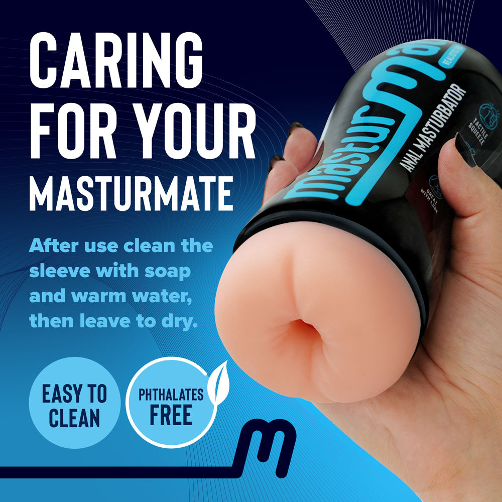 Masturmate - Butt - Cream - Flesh Anal Stroker Creative Conceptions