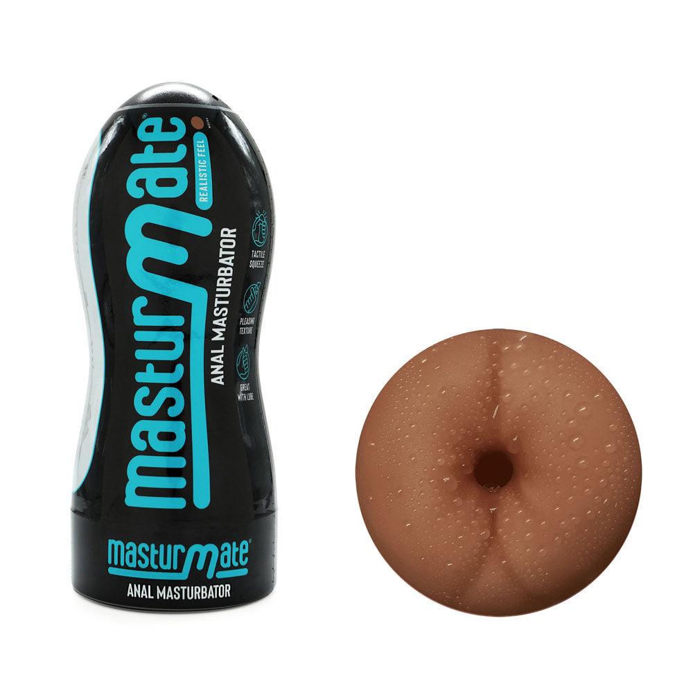 Masturmate - Butt - Mocha - Brown Anal Stroker Creative Conceptions