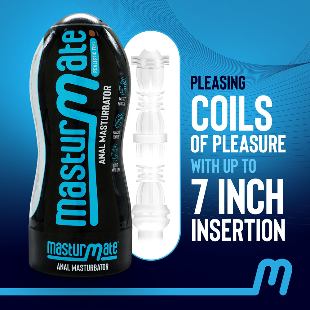 Masturmate - Butt - Mocha - Brown Anal Stroker Creative Conceptions