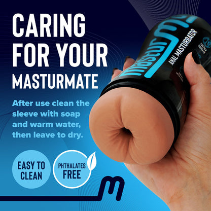 Masturmate - Butt - Mocha - Brown Anal Stroker Creative Conceptions