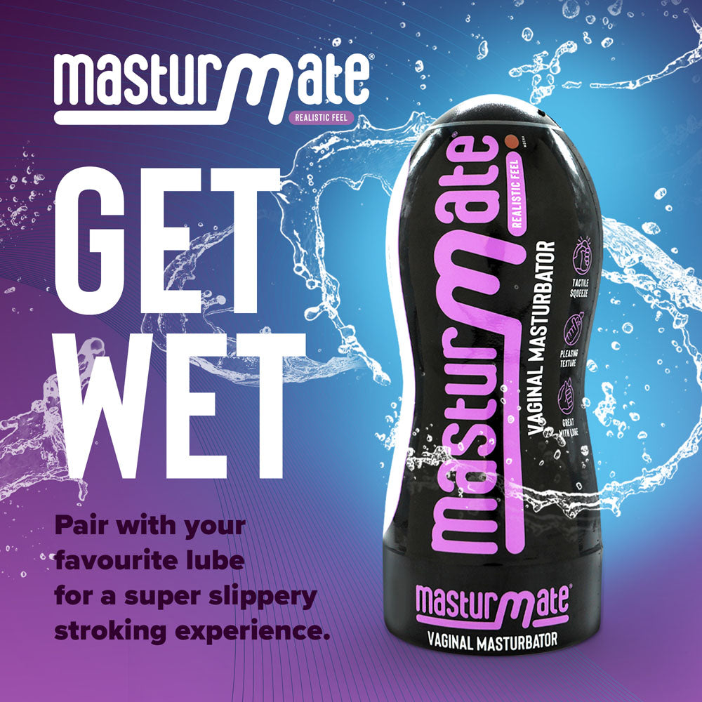 Masturmate - Vagina - Mocha - Brown Vagina Stroker Creative Conceptions