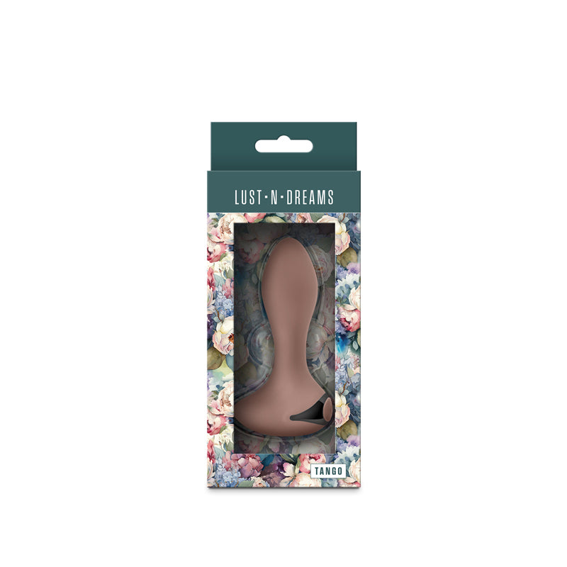 Lust-n-Dreams - Tango - Autumn - Beige 11.5 cm USB Rechargeable Vibrating Butt Plug NS Novelties