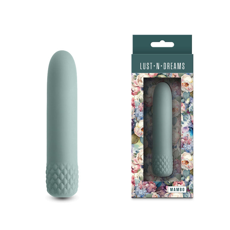 Lust-n-Dreams - Mambo - Sage - Green 12.2 cm USB Rechargeable Bullet NS Novelties