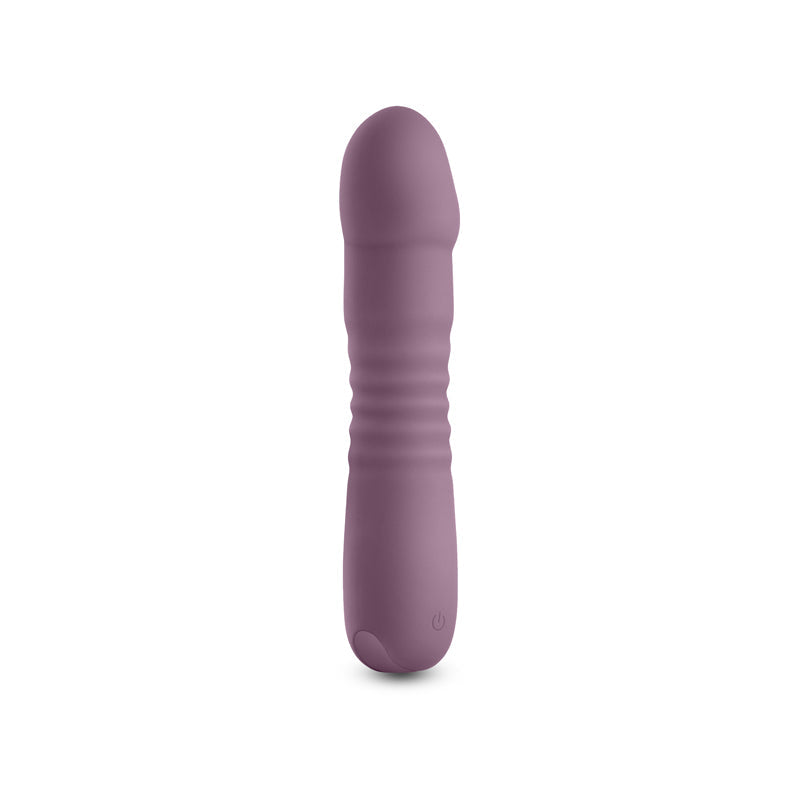 Lust-n-Dreams - Poise - Mauve - Purple 17.3 cm USB Rechargeable Thrusting Vibrator NS Novelties