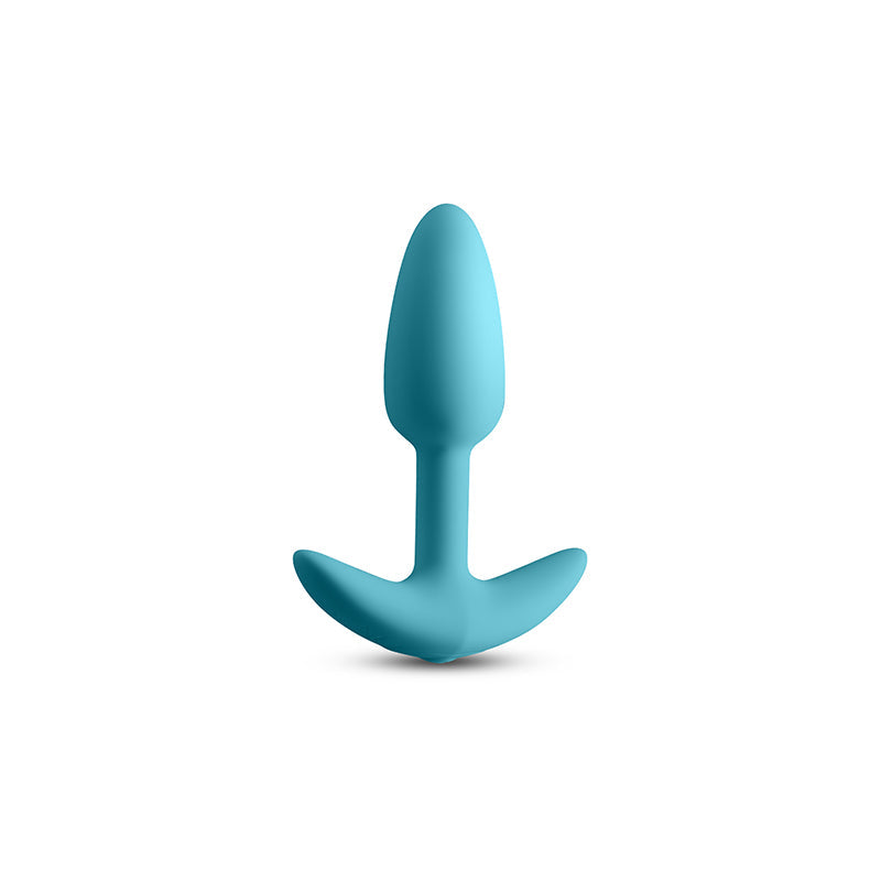 Techno - Trance - Blue 10.9 cm USB Rechargeable Butt Plug with App Control NS Novelties