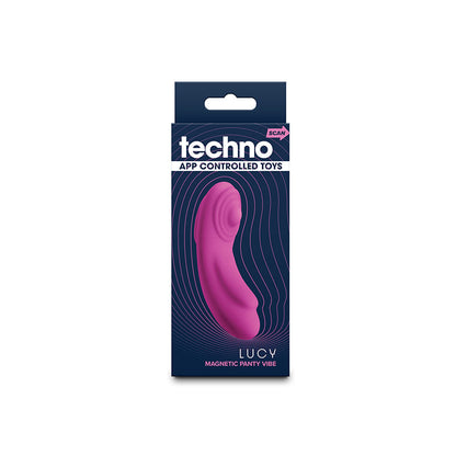 Techno - Lucy - Magenta - Magenta USB Rechargeable Panty Vibrator with App Control NS Novelties