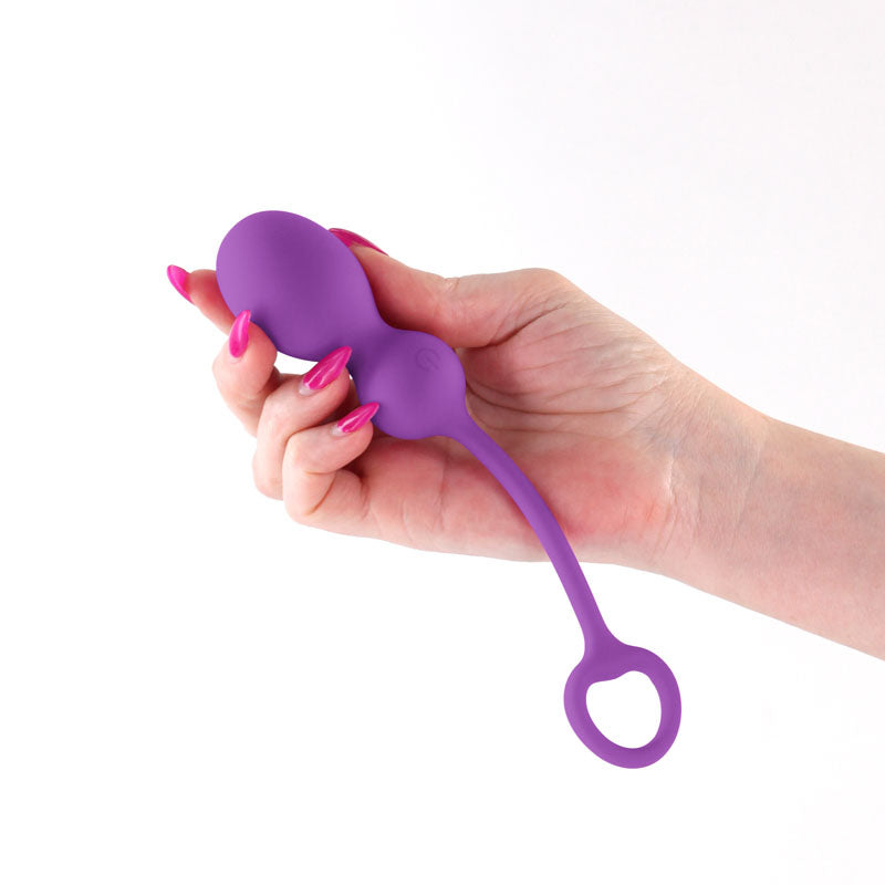 Techno - Bop - Purple USB Rechargeable Vibrating Kegel Exerciser with App Contol NS Novelties