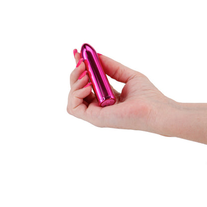 Chroma Petite Bullet - Pink - Metallic Pink 8.7 cm USB Rechargeable Bullet NS Novelties