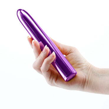 Chroma - Purple - Metallic Purple 17 cm USB Rechargeable Vibrator NS Novelties