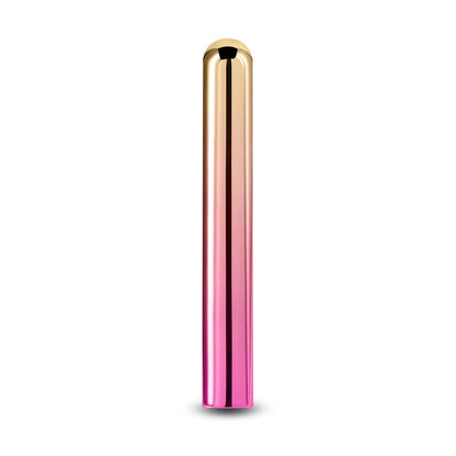 Chroma Sunrise - Large - Metallic Pink/Gold 13.8 cm USB Rechargeable Vibrator NS Novelties