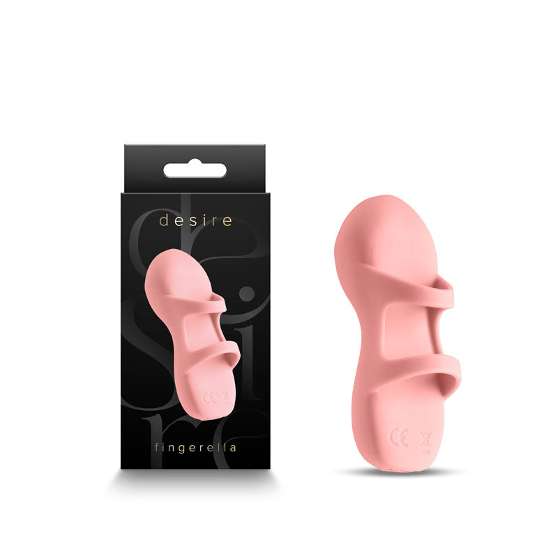 Desire - Fingerella - Pink - Pink USB Rechargeable Finger Stimulator Pink - Club X