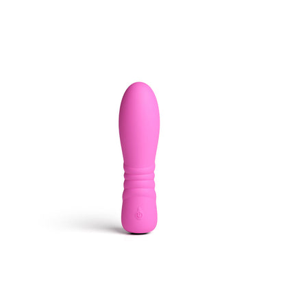 Pretty in Pink Blush - Pink - Pink 13 cm USB Rechargeable Vibrator NS Novelties