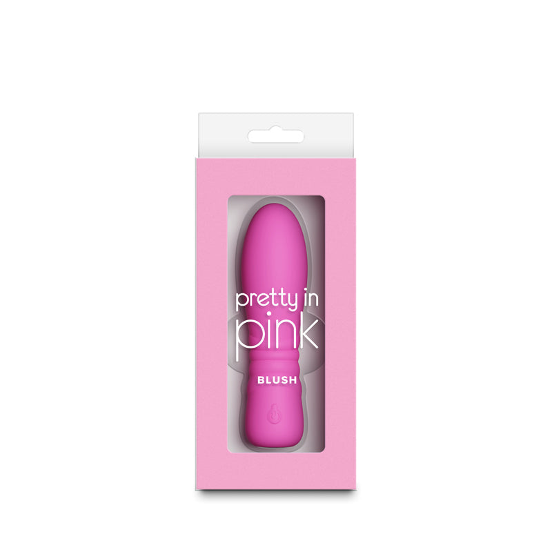 Pretty in Pink Blush - Pink - Pink 13 cm USB Rechargeable Vibrator NS Novelties