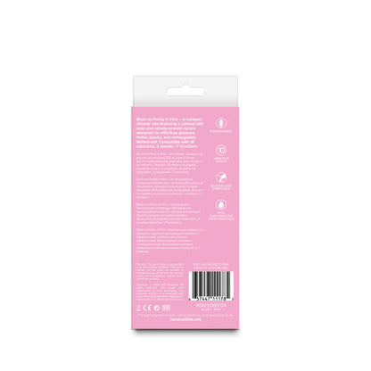 Pretty in Pink Blush - Pink - Pink 13 cm USB Rechargeable Vibrator NS Novelties