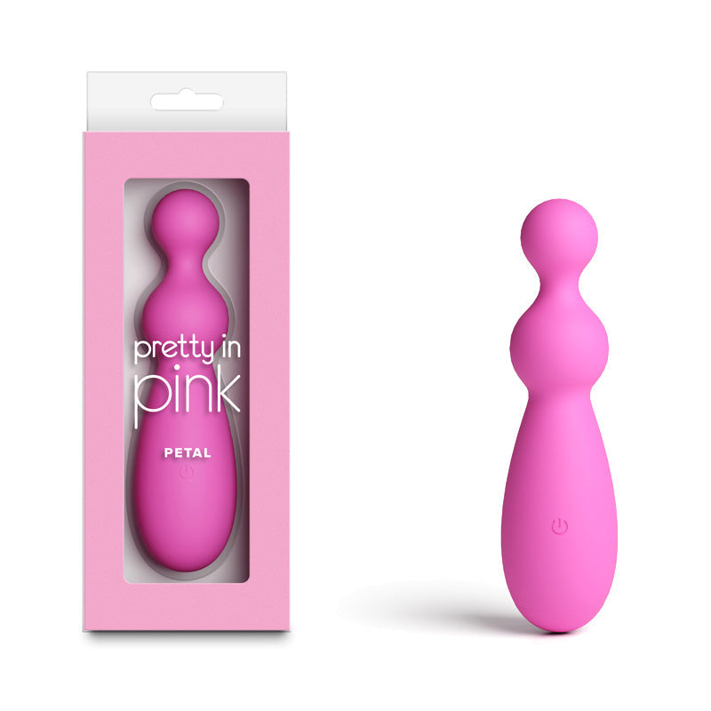 Pretty in Pink Petal - Pink - Pink 15.5 cm USB Rechargeable Vibrator NS Novelties