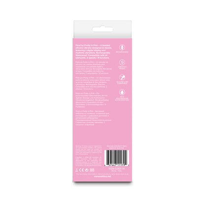 Pretty in Pink Petal - Pink - Pink 15.5 cm USB Rechargeable Vibrator NS Novelties