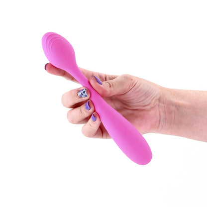 Pretty in Pink Rose - Pink - Pink 19.4 cm USB Rechargeable Vibrator NS Novelties
