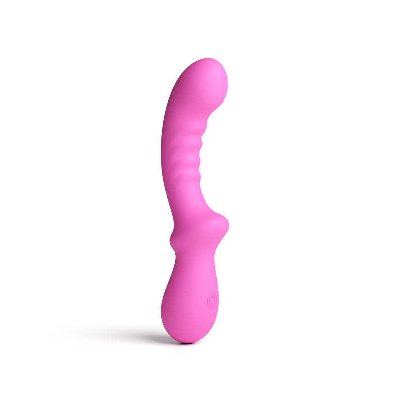 Pretty in Pink Peony - Pink - Pink 19.8 cm USB Rechargeable Vibrator NS Novelties
