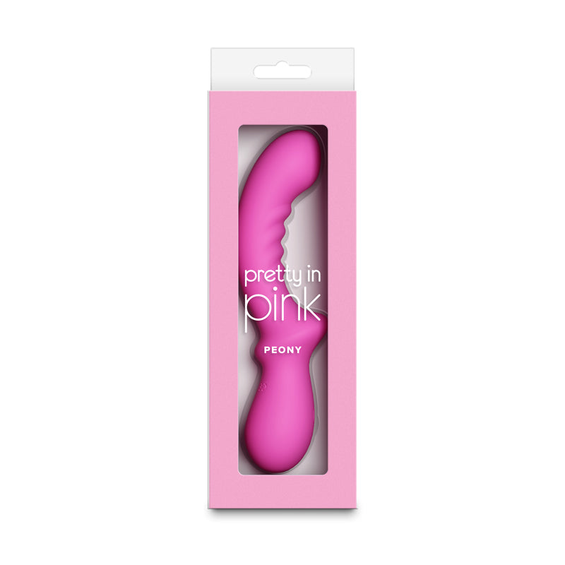 Pretty in Pink Peony - Pink - Pink 19.8 cm USB Rechargeable Vibrator NS Novelties