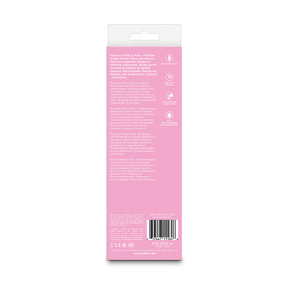 Pretty in Pink Peony - Pink - Pink 19.8 cm USB Rechargeable Vibrator NS Novelties
