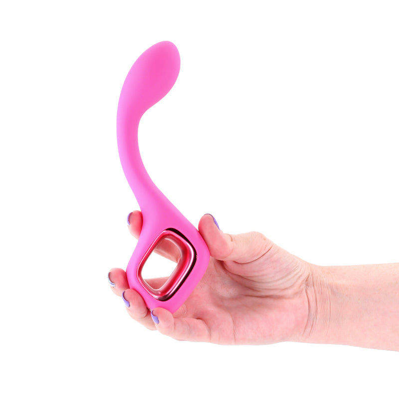 Pretty in Pink Lace - Pink - Pink 18.7 cm USB Rechargeable Vibrator NS Novelties