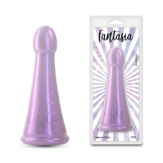 Fantasia - Phoenix - Orchid - Purple 19.2 cm XL Butt Plug Purple - Club X