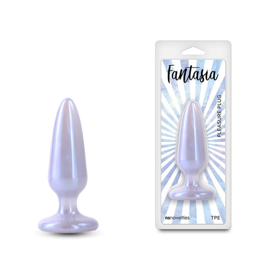 Fantasia - Pleasure Plug - Small - Azure - Blue 10.3 cm Small Butt Plug Blue - Club X