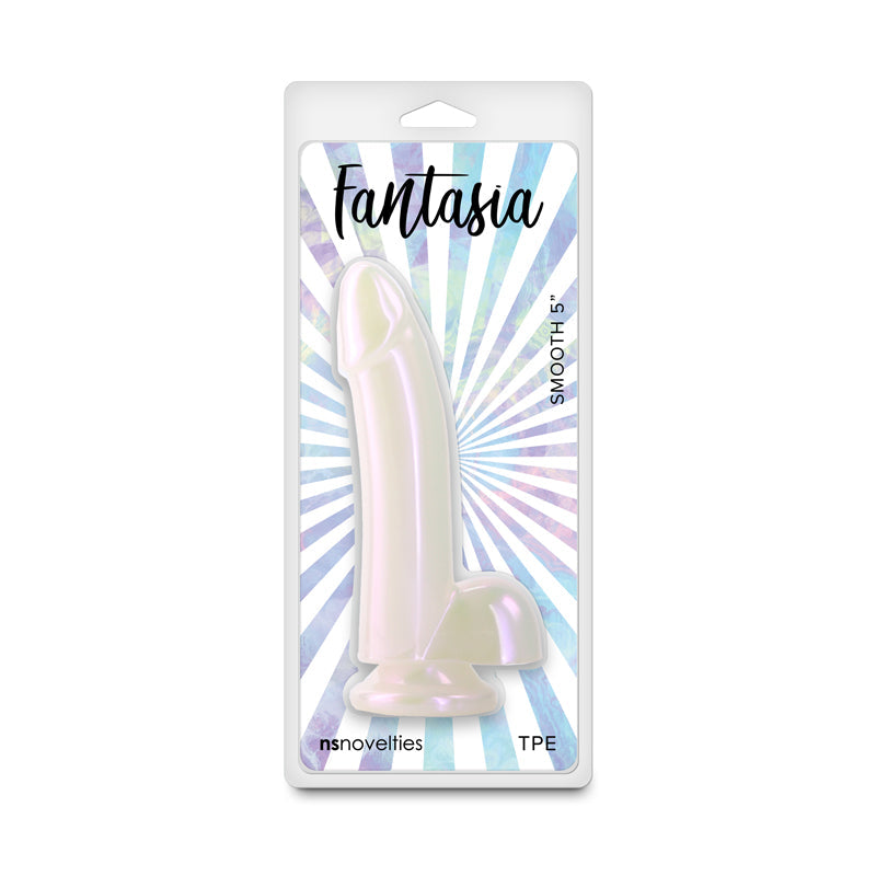 Fantasia - Smooth 5'' - Pearl - Pearlescent White 14.8 cm Dildo NS Novelties
