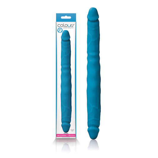 Colours Double Pleasures - Blue 30.5 cm Double Dong Ns Novelties