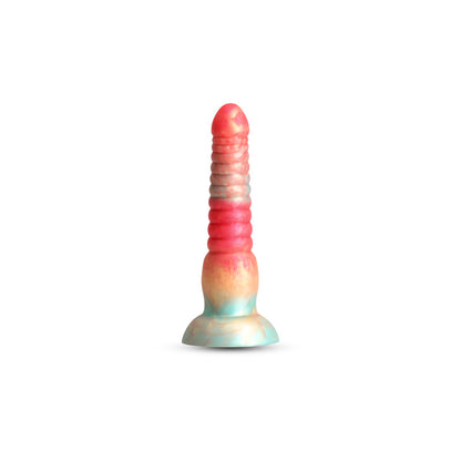 Colours Stacked - 6'' Dildo - Red/Gold - Red/Gold 16 cm Fantasy Dildo NS Novelties