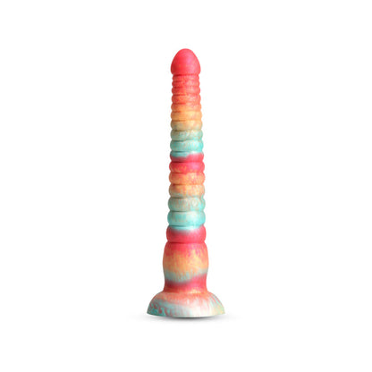 Colours Stacked - 9'' Dildo - Red/Gold - Red/Gold 23 cm Fantasy Dildo NS Novelties