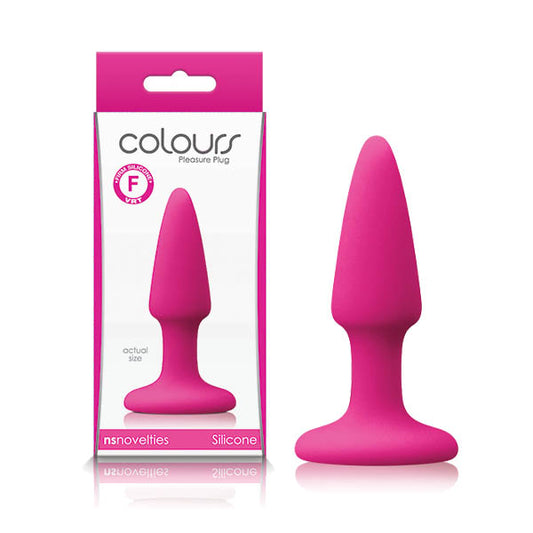 Colours Pleasures - Pink Mini Butt Plug Default Title - Club X