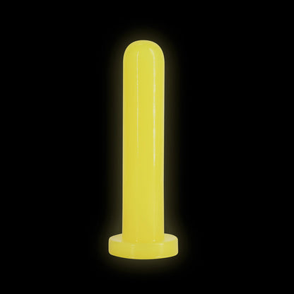 Firefly - Thrill - Yellow - Large - Glow in Dark Yellow 19.3 cm Large Dildo NS Novelties