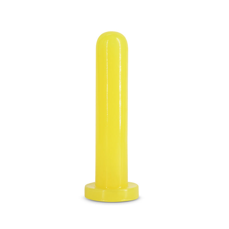 Firefly - Thrill - Yellow - Large - Glow in Dark Yellow 19.3 cm Large Dildo NS Novelties