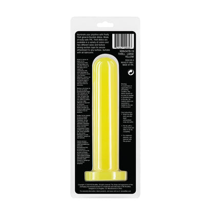 Firefly - Thrill - Yellow - Large - Glow in Dark Yellow 19.3 cm Large Dildo NS Novelties
