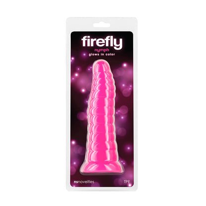 Firefly - Nymph - Pink - Glow in Dark Pink 18.8 cm Dildo NS Novelties