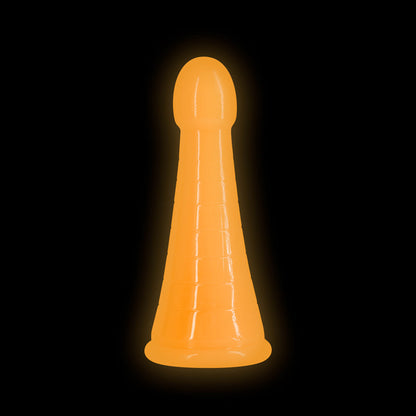 Firefly - Phoenix - Orange - Glow in Dark Orange 19.2 cm Dildo NS Novelties