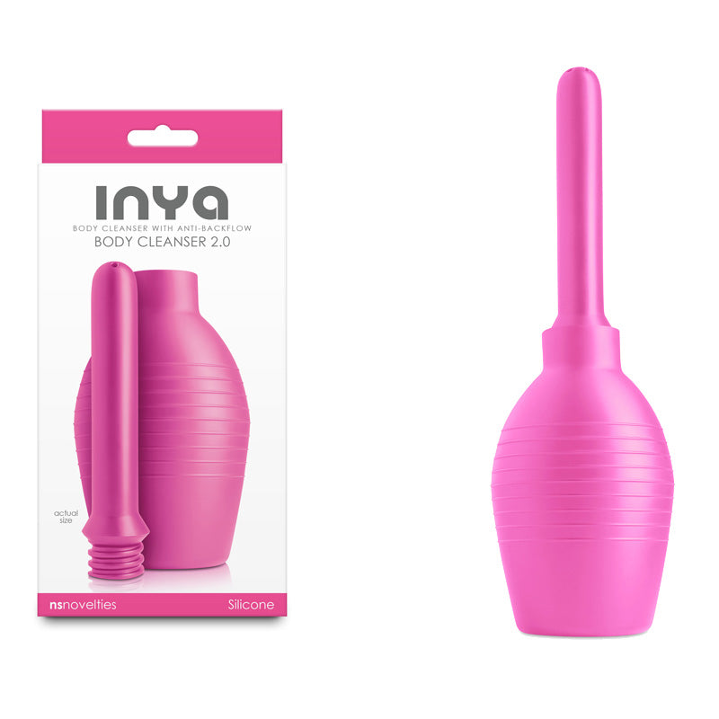INYA Body Cleanser 2.0 - Pink - Pink Unisex Douche NS Novelties