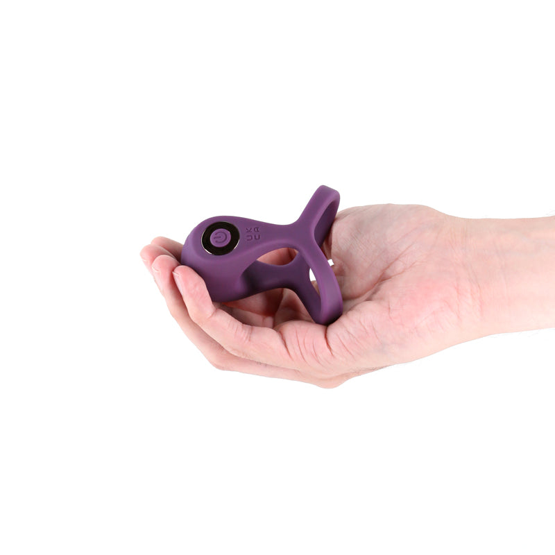 INYA Valiant - Berry - Purple USB Rechargeable Vibrating Cock Ring NS Novelties