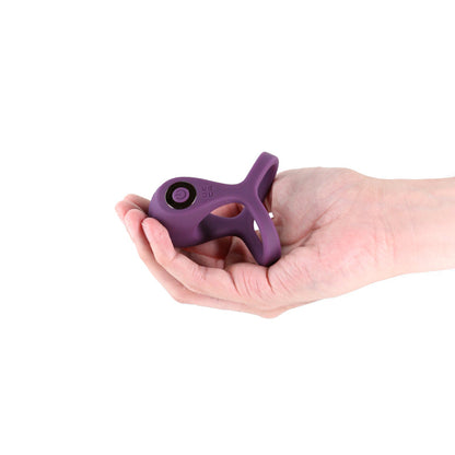 INYA Valiant - Berry - Purple USB Rechargeable Vibrating Cock Ring NS Novelties