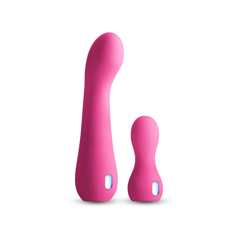 INYA Couplet - Pink - Pink USB Rechargeable Vibrators - Set of 2 Sizes NS Novelties