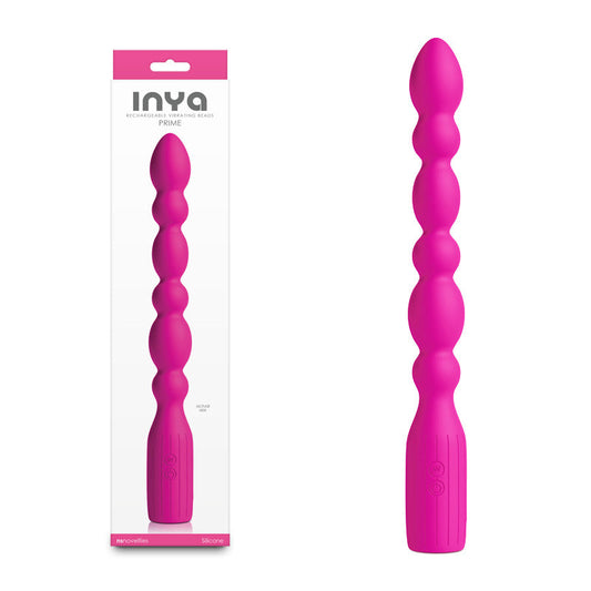 INYA Prime - Pink - Pink 28.8 cm USB Rechargeable Anal Vibrator NS Novelties