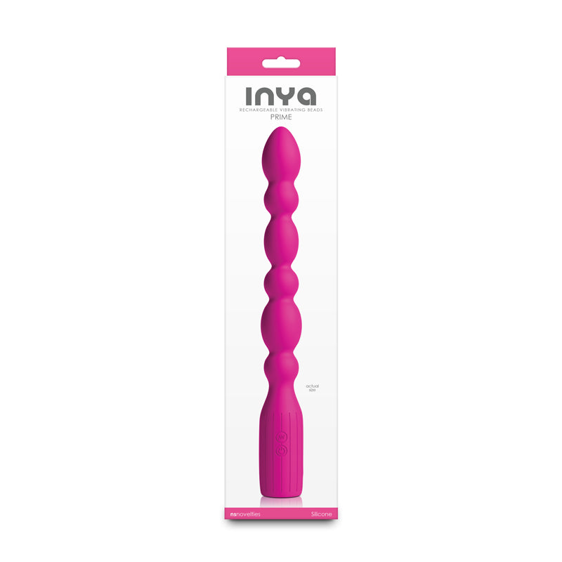 INYA Prime - Pink - Pink 28.8 cm USB Rechargeable Anal Vibrator NS Novelties
